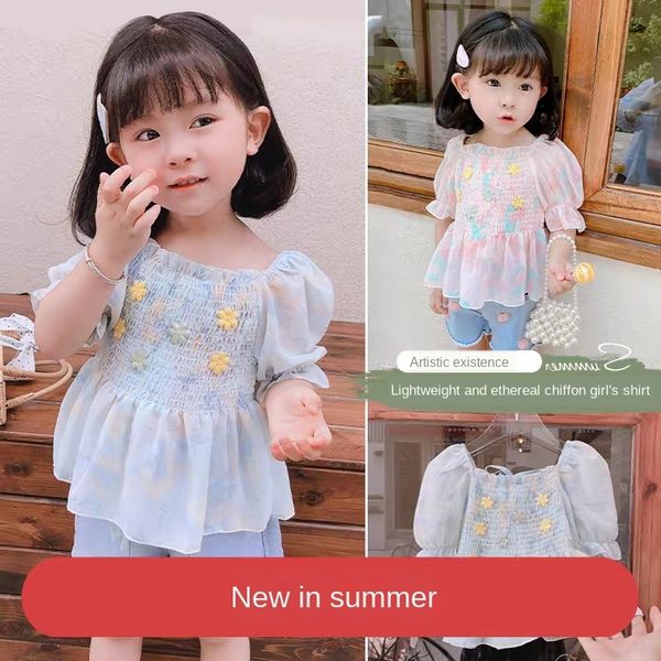 fall in love with fairy spirit at first sight girl summer clothes bubble doll sleeve one-line collar hug flower chiffon doll shirt, White;black
fall in love with fairy spirit at first sight girl summer clothes bubble doll sleeve one-line collar hug flower chiffon doll shirt, White;black