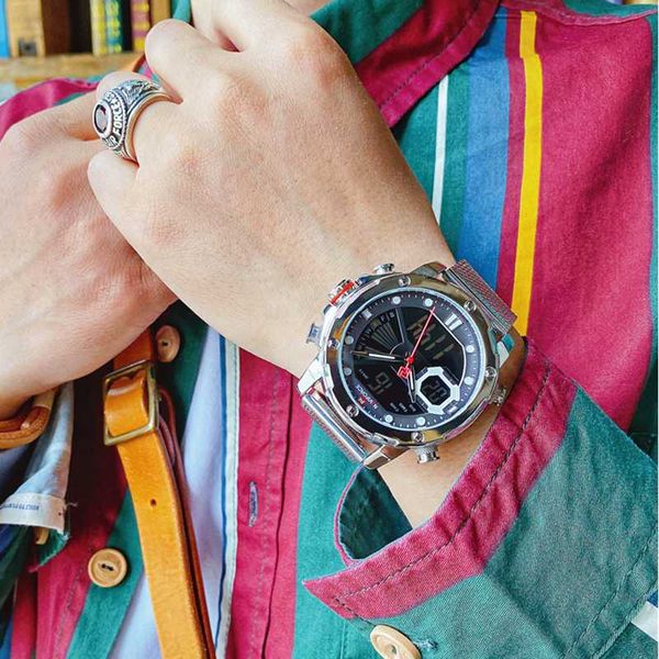 wristwatches naviforce luxury brand business watches mens stainless steel quartz watch men waterproof sport male clock relogio masculino, Slivery;brown
wristwatches naviforce luxury brand business watches mens stainless steel quartz watch men waterproof sport male clock relogio masculino, Slivery;brown