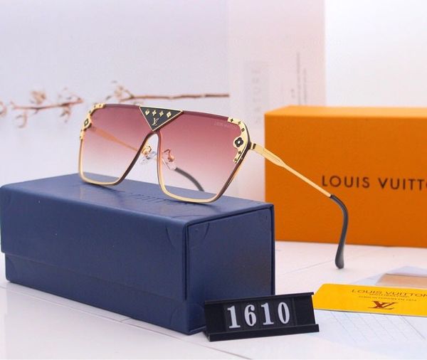 20classic fashion designer brand louìs vuìttõn sunglasses retro men's laser flash gold frame style with box, Black
20classic fashion designer brand louìs vuìttõn sunglasses retro men's laser flash gold frame style with box, Black