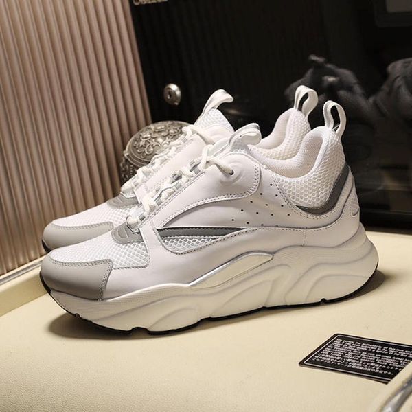 men shoes b22 sneaker in white technical knit white and silver -tone calfskin outdoor walking soft manner schuhe sports lace -up casual shoe, Black
men shoes b22 sneaker in white technical knit white and silver -tone calfskin outdoor walking soft manner schuhe sports lace -up casual shoe, Black