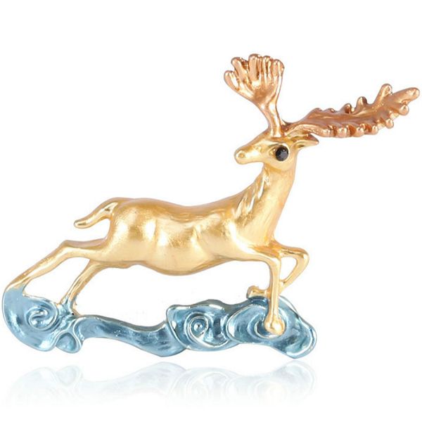 2020 new lovely elk brooch for woman man party casual fashion animal brooches for woman clothing accessories, Gray
2020 new lovely elk brooch for woman man party casual fashion animal brooches for woman clothing accessories, Gray