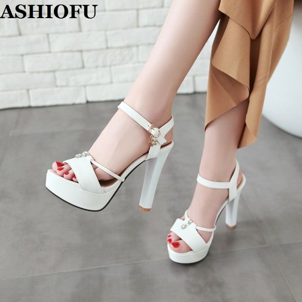 ashiofu handmade new real ps ladies thick heels sandals crystals party platform summer shoes evening fashion sandals, Black
ashiofu handmade new real ps ladies thick heels sandals crystals party platform summer shoes evening fashion sandals, Black