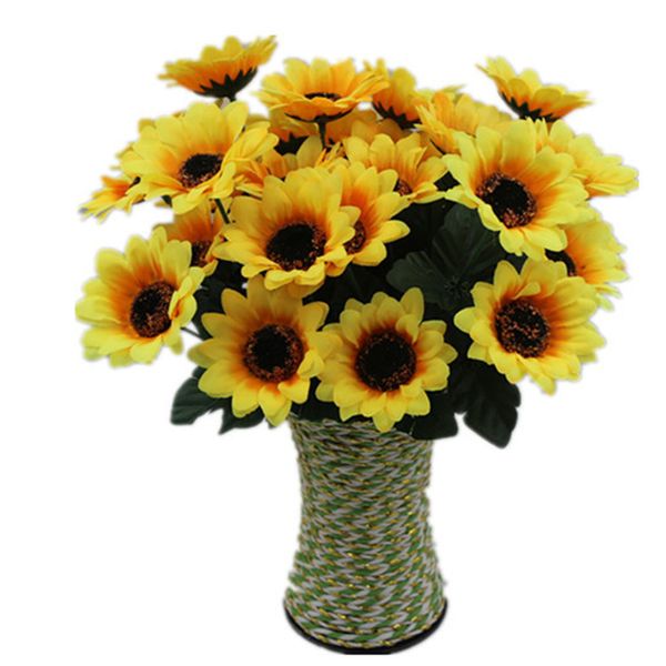 artificial flower bouquet family garden party wedding sunflower decoration diy beautiful fake flower
artificial flower bouquet family garden party wedding sunflower decoration diy beautiful fake flower