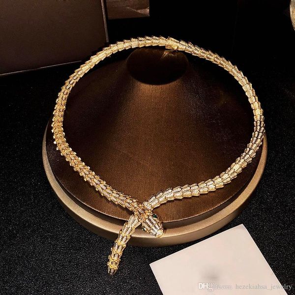 python necklace jewelry for women snake pendants thick necklace necklace fine custom luxurious jewelry aaa zircon, Black
python necklace jewelry for women snake pendants thick necklace necklace fine custom luxurious jewelry aaa zircon, Black