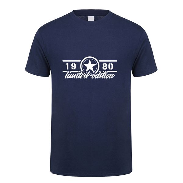 men's t-shirts summer 1980 limited edition t shirt men cotton short sleeve birthday gift t-shirt mans tshirt oz-269, White;black
men's t-shirts summer 1980 limited edition t shirt men cotton short sleeve birthday gift t-shirt mans tshirt oz-269, White;black