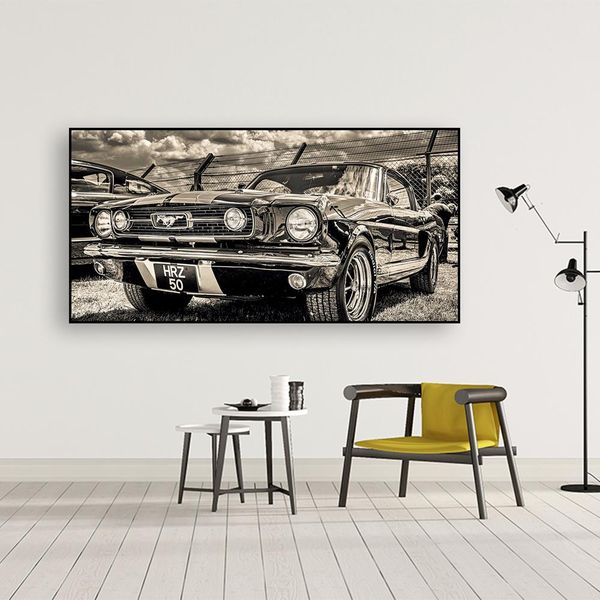 classic sports car posters 1965 ford mustang car canvas paintings wall art for living room home decor (no frame
classic sports car posters 1965 ford mustang car canvas paintings wall art for living room home decor (no frame