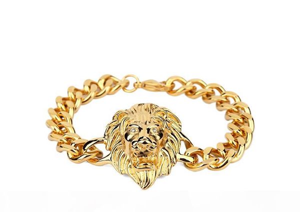 хип-хоп мужского лев браслет fashion street gold silver jewelry lion head нержавеющая сталь позолоченный браслет браслеты, Black
хип-хоп мужского лев браслет fashion street gold silver jewelry lion head нержавеющая сталь позолоченный браслет браслеты, Black