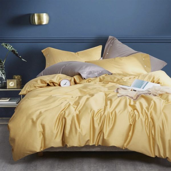 100% long-staple cotton bedding set 4 pcs in 60s yarn jet weave and a thread count of 298
100% long-staple cotton bedding set 4 pcs in 60s yarn jet weave and a thread count of 298