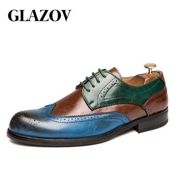 big size 38-47 men oxfords leather shoes british green blue shoes handmade comfortable formal dress men flats lace-up bullock, Black
big size 38-47 men oxfords leather shoes british green blue shoes handmade comfortable formal dress men flats lace-up bullock, Black
