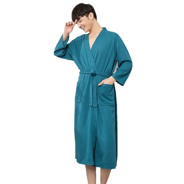 chinese men spa robe home dress solid kimono sleepwear cotton nightwear nightgown dressing bathrobe gown oversize xl xxxl, Black;brown
chinese men spa robe home dress solid kimono sleepwear cotton nightwear nightgown dressing bathrobe gown oversize xl xxxl, Black;brown
