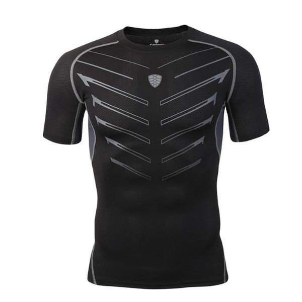 men's black short sleeve compression shirt athletic base layer for fitness cycling training workout tactical sports wear m-3xl, Black;blue
men's black short sleeve compression shirt athletic base layer for fitness cycling training workout tactical sports wear m-3xl, Black;blue