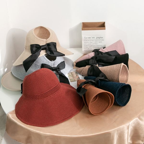 korean style sweet cute empty bow ribbon women's sunscreen butterfly sunscreen sun hat empty foldable hat women, Blue;gray
korean style sweet cute empty bow ribbon women's sunscreen butterfly sunscreen sun hat empty foldable hat women, Blue;gray