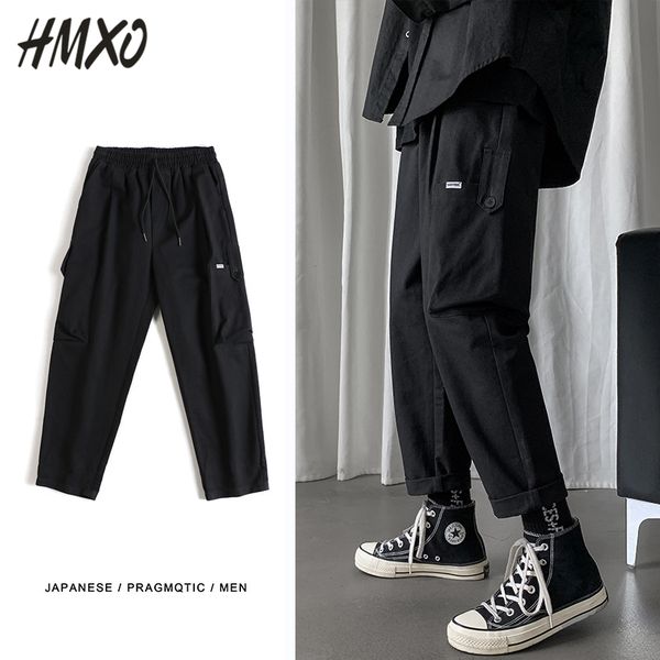 hmxo 2020 spring solid hip hop men's cargo pants casual pants loose drawstring men's sports street wear male trousers 5xl, Black
hmxo 2020 spring solid hip hop men's cargo pants casual pants loose drawstring men's sports street wear male trousers 5xl, Black