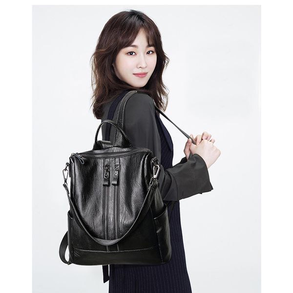 high capacity women backpack for traveling large size soft leather package multi-function bag leather ladies
high capacity women backpack for traveling large size soft leather package multi-function bag leather ladies