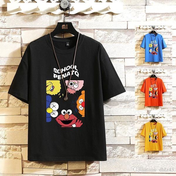 cartoon fashion short sleeves korea black red o neck t-shirt men's cotton 2020 summer clothes tees tshirt plus oversize m-5x, White;black
cartoon fashion short sleeves korea black red o neck t-shirt men's cotton 2020 summer clothes tees tshirt plus oversize m-5x, White;black