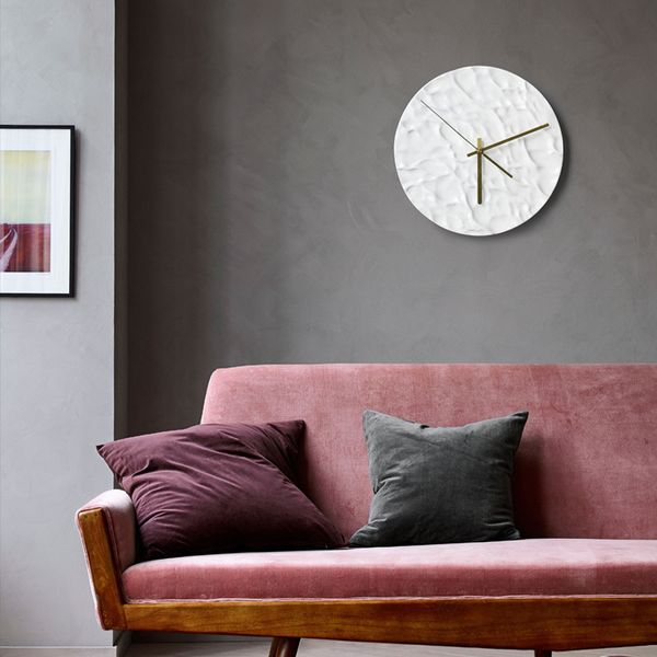 northern european-style light luxury art ceramic wall clock mute household living room cool creative fashion decorative round watch ornament
northern european-style light luxury art ceramic wall clock mute household living room cool creative fashion decorative round watch ornament