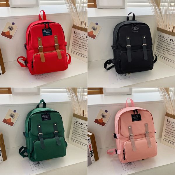 2020 summer new large capacity student bag korean backpack style leisure travel backpack solid color men's and women's bag, White
2020 summer new large capacity student bag korean backpack style leisure travel backpack solid color men's and women's bag, White