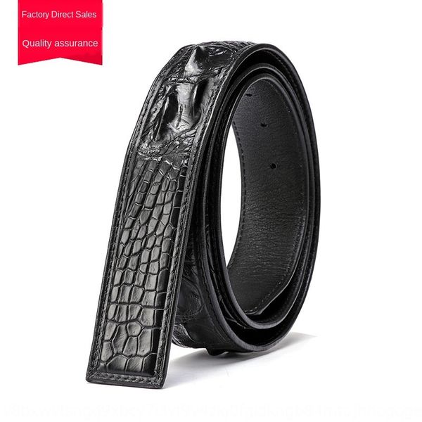 crocodile leather men's belt smooth buckle all-match buckle-crocodile bone leather men's belt belt, Black;brown
crocodile leather men's belt smooth buckle all-match buckle-crocodile bone leather men's belt belt, Black;brown