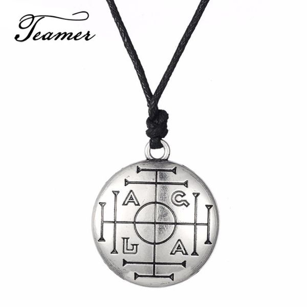 teamer silver color talisman pentacle of jupiter kabbalah collares solomon seal pendant wicca jewelry for man/woman
teamer silver color talisman pentacle of jupiter kabbalah collares solomon seal pendant wicca jewelry for man/woman