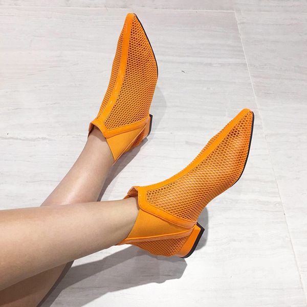 orange shoes women ankle boots casual low heel pointed toe white booties fashion mesh high heel boots womens fall, Black
orange shoes women ankle boots casual low heel pointed toe white booties fashion mesh high heel boots womens fall, Black