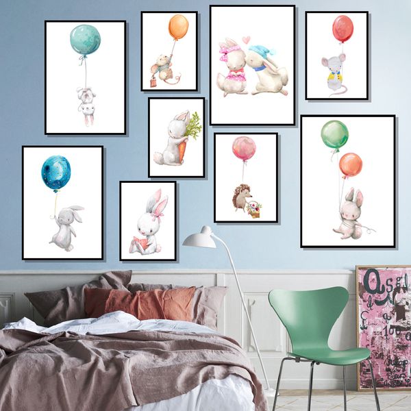rabbit mouse hedgehog balloon animals nordic posters and prints wall art canvas painting nursery wall pictures kids room decor
rabbit mouse hedgehog balloon animals nordic posters and prints wall art canvas painting nursery wall pictures kids room decor