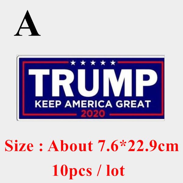 10pcs/lot trump 2020 car stickers decals printed trump flag keep america great for president usa
10pcs/lot trump 2020 car stickers decals printed trump flag keep america great for president usa