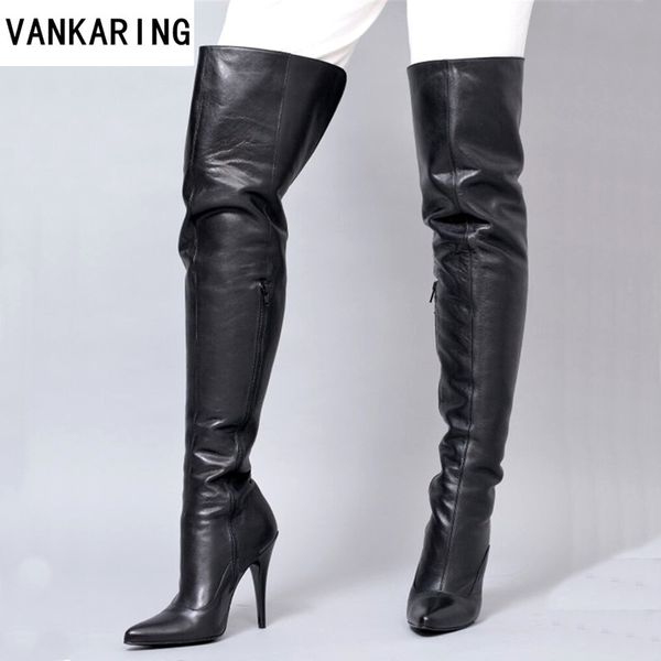 over the knee high boots women autumn winter super high heels riding boots dance shoes party wedding shoes woman big size, Black
over the knee high boots women autumn winter super high heels riding boots dance shoes party wedding shoes woman big size, Black
