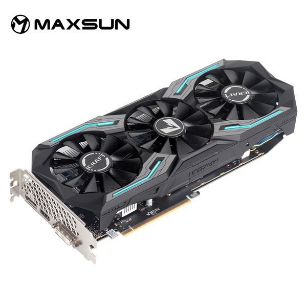 maxsun nvidia gtx 1660 ti icraft 6gb gddr6 192-bit for pc express 3.0 x16 dp hdmi dvi rgb lighting new cooling module
maxsun nvidia gtx 1660 ti icraft 6gb gddr6 192-bit for pc express 3.0 x16 dp hdmi dvi rgb lighting new cooling module