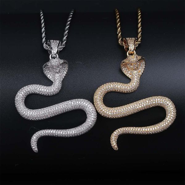 hip hop micro paved cubic zirconia bling iced out cobra king snake pendant necklace for men fashion rapper jewelry gifts, Silver
hip hop micro paved cubic zirconia bling iced out cobra king snake pendant necklace for men fashion rapper jewelry gifts, Silver