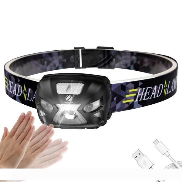 rechargeable body motion sensor led headlamp 3000lumens mini headlight for outdoor camping daily lighting with usb charging line
rechargeable body motion sensor led headlamp 3000lumens mini headlight for outdoor camping daily lighting with usb charging line