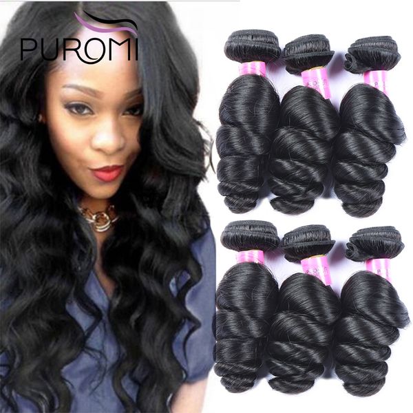 puromi brazilian hair weave loose wave bundles 100% human hair bundles natural black 1/3/4pcs/lot non-remy hair extensions, Black;brown
puromi brazilian hair weave loose wave bundles 100% human hair bundles natural black 1/3/4pcs/lot non-remy hair extensions, Black;brown