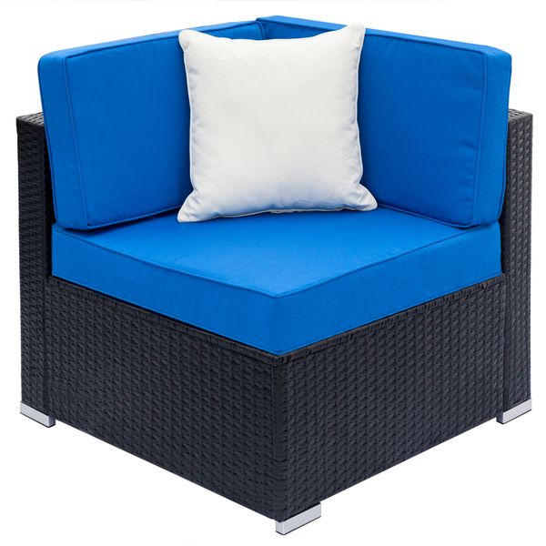 handmade fully equipped weaving black rattan sofa set splicable sofawith 2pcs corner sofas & 2pcs single sofas & 1 pcs coffee table
handmade fully equipped weaving black rattan sofa set splicable sofawith 2pcs corner sofas & 2pcs single sofas & 1 pcs coffee table