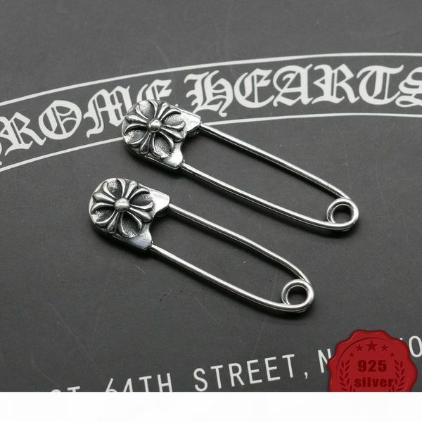 100% s925 sterling silver brooch personality fashion classic retro punk style jewelry cross creative gift 2019 new sale, Gray
100% s925 sterling silver brooch personality fashion classic retro punk style jewelry cross creative gift 2019 new sale, Gray