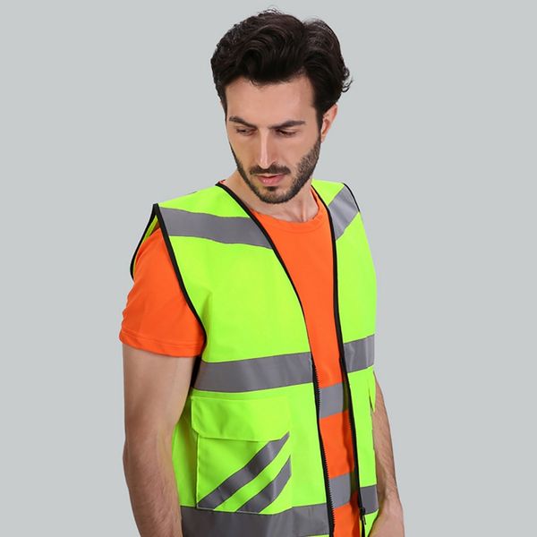 outdoor reflective vest visibility multi pocket safety gear protector tank construction night running cycling sportswear, Black;blue
outdoor reflective vest visibility multi pocket safety gear protector tank construction night running cycling sportswear, Black;blue
