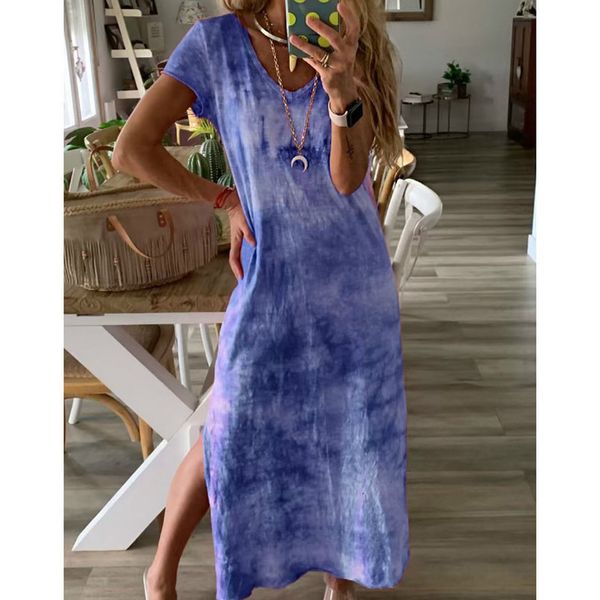 womens summer t shirt style tie dyeing maxi dress ladies short sleeve casual loose holiday dress plus size s 2xl, Black;gray
womens summer t shirt style tie dyeing maxi dress ladies short sleeve casual loose holiday dress plus size s 2xl, Black;gray