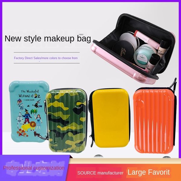 hand diagonal small backpack wash suitcase cosmetic wash bag overnight travel pc cosmetic bag mini 7-inch handbox, White
hand diagonal small backpack wash suitcase cosmetic wash bag overnight travel pc cosmetic bag mini 7-inch handbox, White