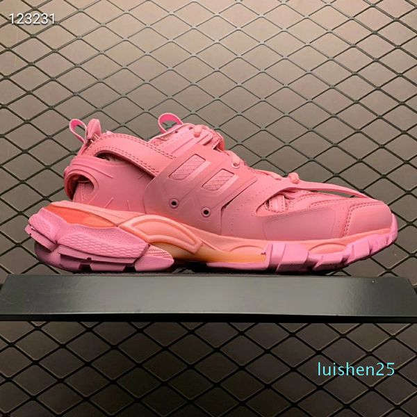 paris new color pink track 3.0 tess women triple s comfort casual shoes clunky sneaker fashion dad shoe chaussures l25, Black
paris new color pink track 3.0 tess women triple s comfort casual shoes clunky sneaker fashion dad shoe chaussures l25, Black