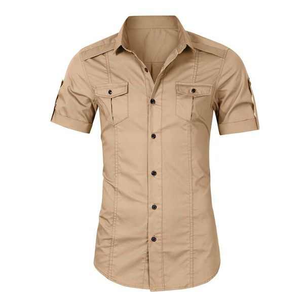 mens summer leisure solid color shirt turn-down collar short sleeve button pocket casual shirt business fashion shirts, White;black
mens summer leisure solid color shirt turn-down collar short sleeve button pocket casual shirt business fashion shirts, White;black