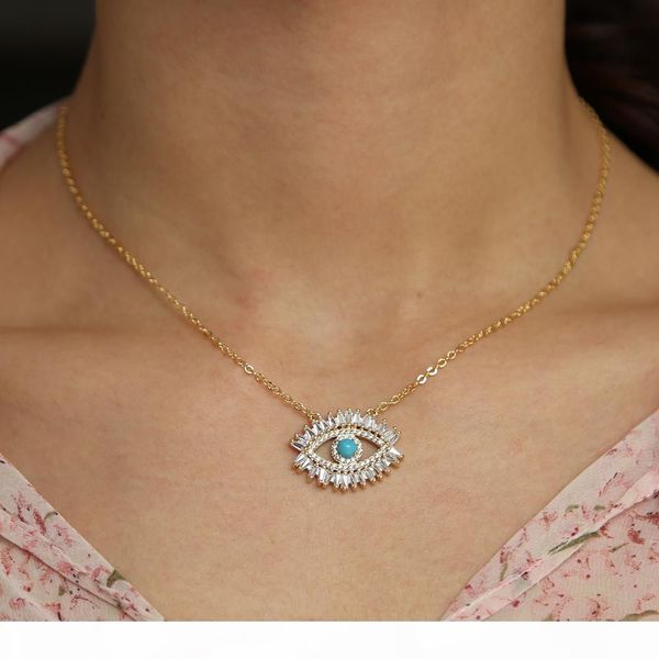 k 18k gold plated turkish evil eye necklace lucky girl gift baguette cubic zirconia turquoise geomstone evil eye jewelry, Silver
k 18k gold plated turkish evil eye necklace lucky girl gift baguette cubic zirconia turquoise geomstone evil eye jewelry, Silver