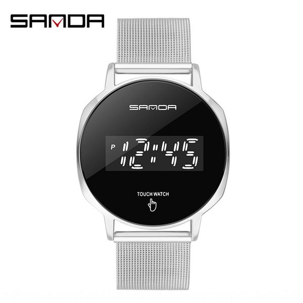sanda electronic new korean multi-functional simple electronic couple waterproof hepburn watch male and female students watch, Blue
sanda electronic new korean multi-functional simple electronic couple waterproof hepburn watch male and female students watch, Blue