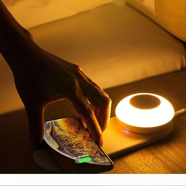 brelong smart phone wireless charging separate magnetic touch dimming bedroom creative smart light night light 1 pc
brelong smart phone wireless charging separate magnetic touch dimming bedroom creative smart light night light 1 pc