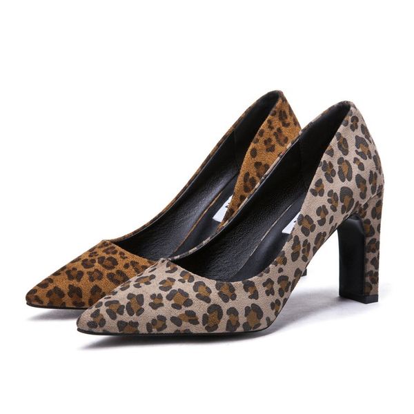 2020 women high heels leopard pointy toes chunky heel plus size party pumps pu leather heels dress shoes, Black
2020 women high heels leopard pointy toes chunky heel plus size party pumps pu leather heels dress shoes, Black