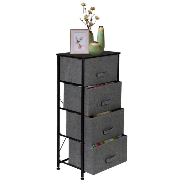 4-tier dresser tower fabric drawer organizer with 4 easy pull drawers with tablefor living room ladies bedroom dressing table
4-tier dresser tower fabric drawer organizer with 4 easy pull drawers with tablefor living room ladies bedroom dressing table