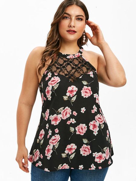 rosegal plus size lace panel floral print tank women tank sleeveless casual summer plaid ladies o neck female big, White
rosegal plus size lace panel floral print tank women tank sleeveless casual summer plaid ladies o neck female big, White