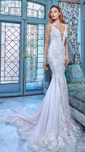 shinny кружева аппликация русалка свадебное платье sexy vintage открытое назад v шеи пляж bohemian плюс размер свадебное платье с скользящим, White
shinny кружева аппликация русалка свадебное платье sexy vintage открытое назад v шеи пляж bohemian плюс размер свадебное платье с скользящим, White