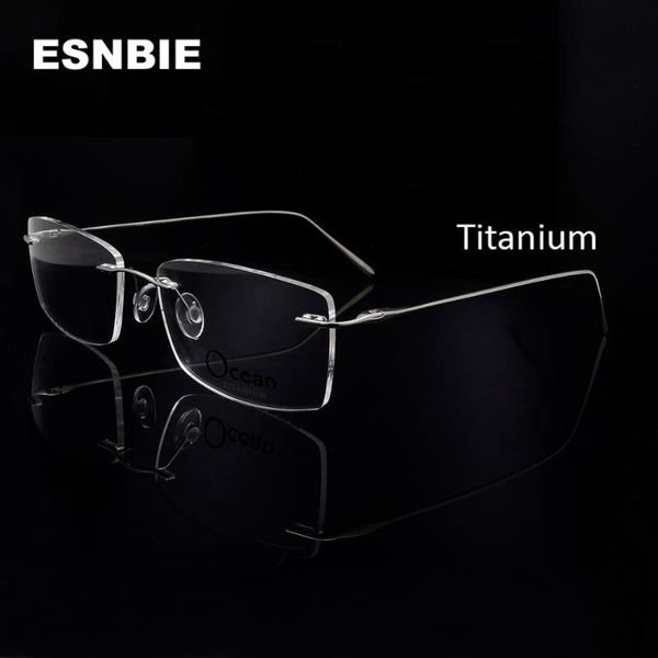 titanium rimless rectangle glasses frame for men demo lens square prescription eyeglasses man frameless myopia optical eyewear, Black
titanium rimless rectangle glasses frame for men demo lens square prescription eyeglasses man frameless myopia optical eyewear, Black