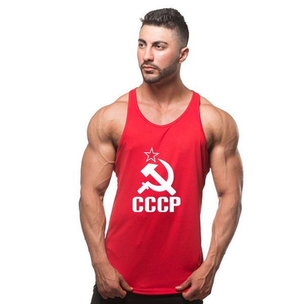 cccp россии tank top нового бренд хлопок высокого качество запуск undershirt бодибилдинг singlet фитнес рукава жилеты мужчины топика, Black;blue
cccp россии tank top нового бренд хлопок высокого качество запуск undershirt бодибилдинг singlet фитнес рукава жилеты мужчины топика, Black;blue