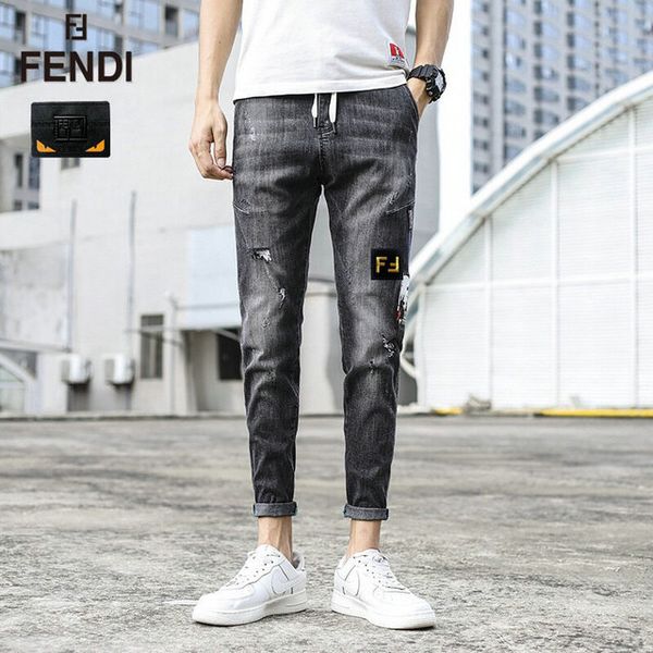 new fashion men black jeans skinny ripped stretch slim west hip hop swag denim motorcycle biker pants jogger ~~sd58, Blue 
new fashion men black jeans skinny ripped stretch slim west hip hop swag denim motorcycle biker pants jogger ~~sd58, Blue