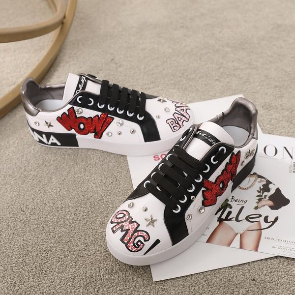 2020z high-end customized men's and women's alphabet thick-soled casual sports shoes, fashionable wild couple party shoes, size: 3, Black
2020z high-end customized men's and women's alphabet thick-soled casual sports shoes, fashionable wild couple party shoes, size: 3, Black