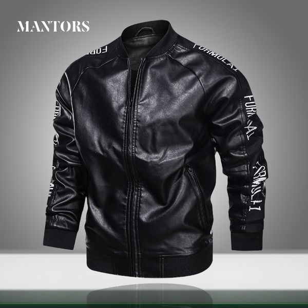 leather jacket men bomber baseball jackets new male casual biker pu pilot coat motorcycle faux slim fit solid embroidery, Black;brown
leather jacket men bomber baseball jackets new male casual biker pu pilot coat motorcycle faux slim fit solid embroidery, Black;brown